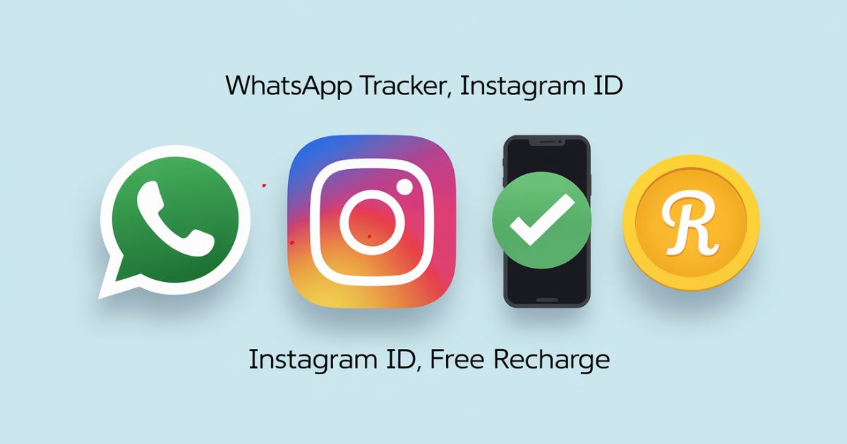 Slideae WhatsApp Tracker, Instagram Id, Free Recharge