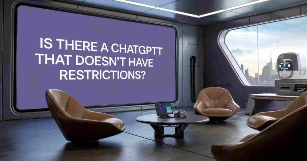 is-there-a-chatgpt-that-doesnt-have-restrictions